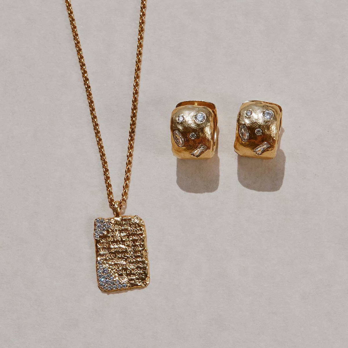 Lucci Earrings | Jewelry Gold Gift Waterproof