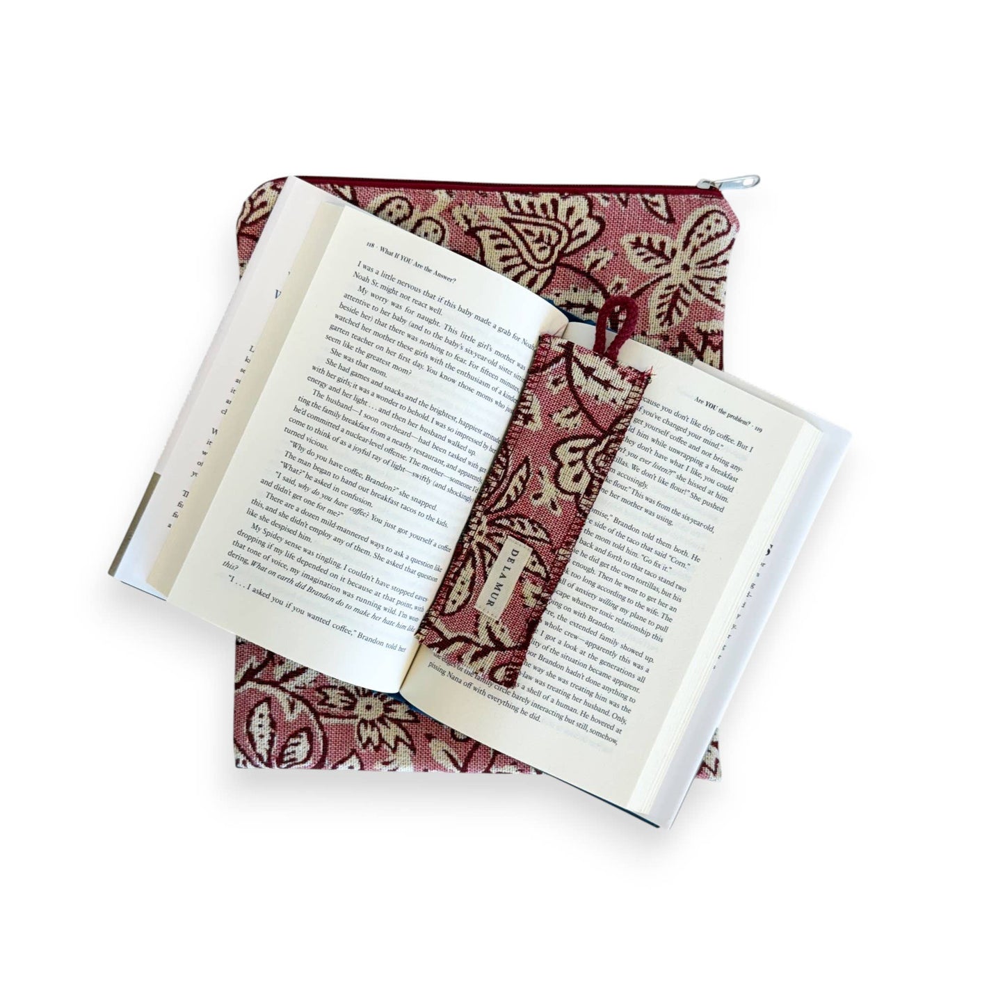 Book Cover With Matching Bookmark in Miami