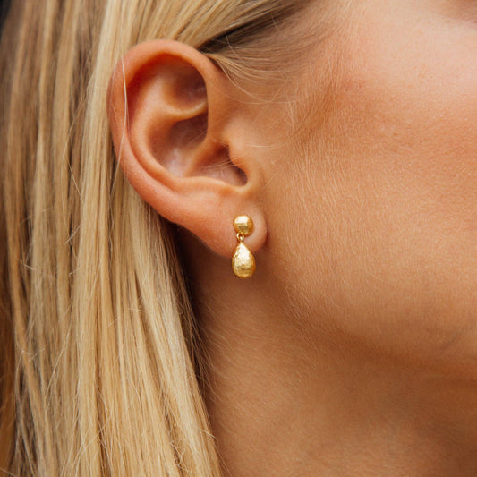 Dalias Earrings | Jewelry Gold Gift Waterproof
