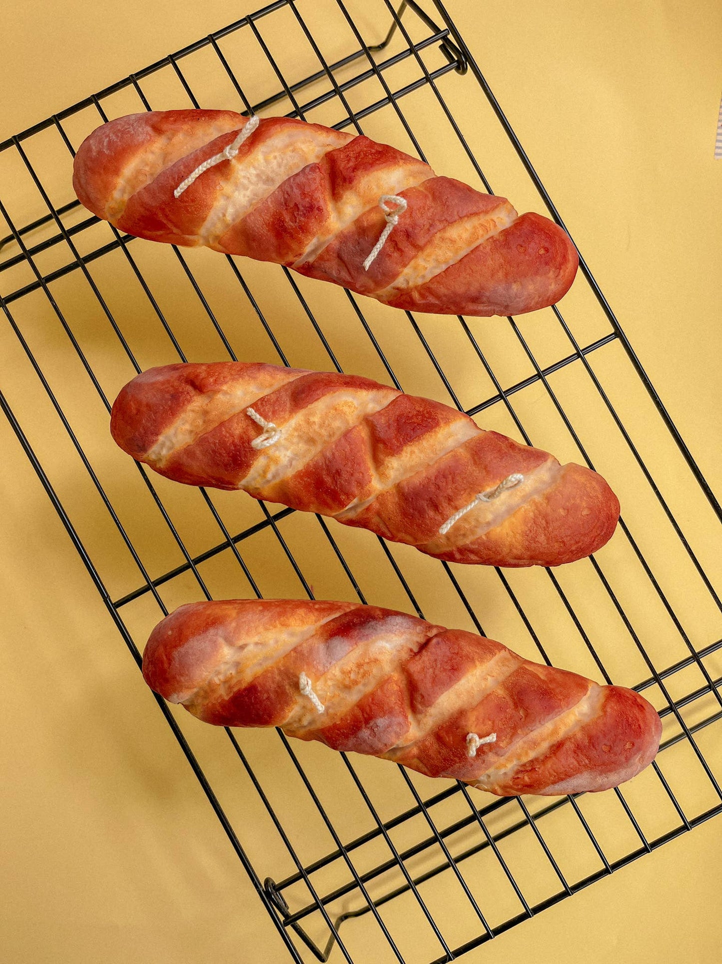 French Baguette Candle: Long Baguette No Scent