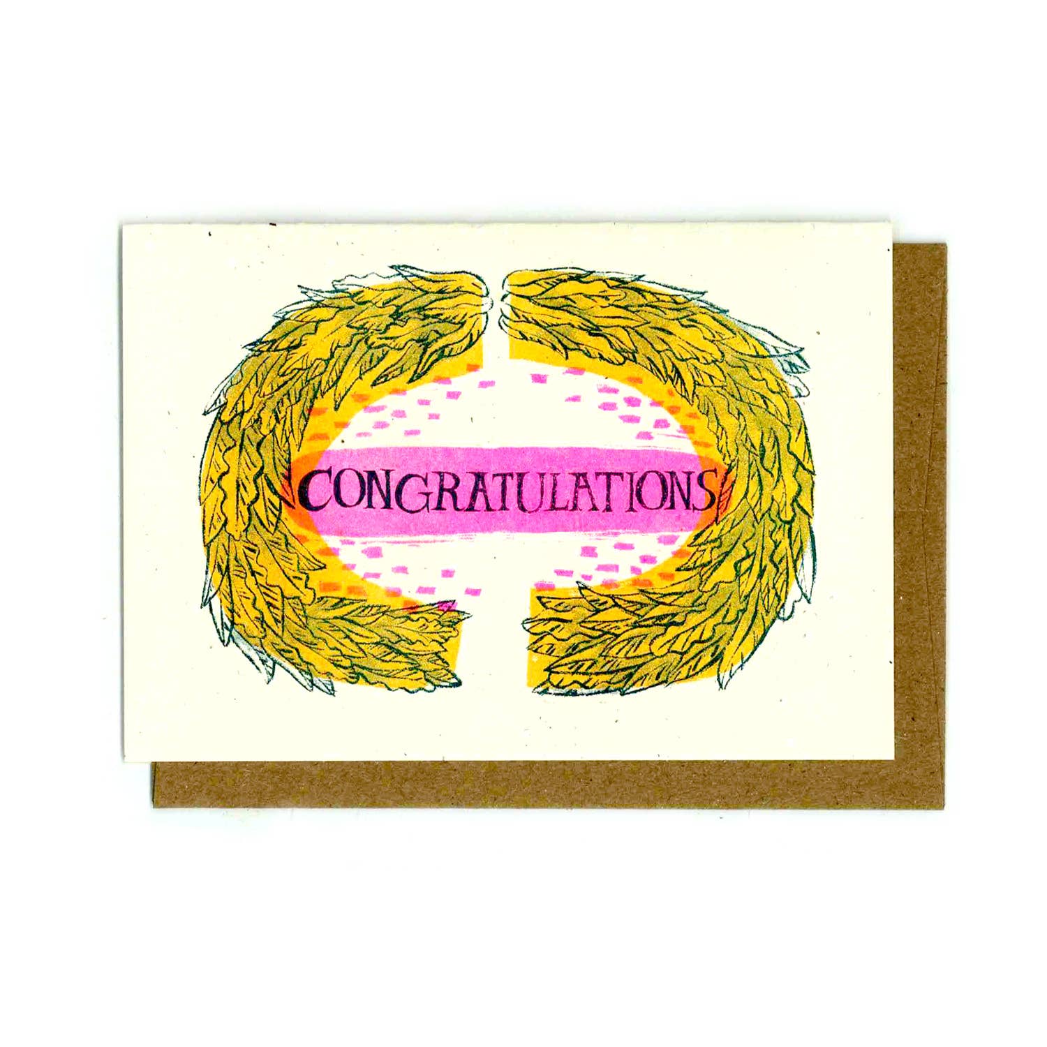 Gold Laurel Congratulations