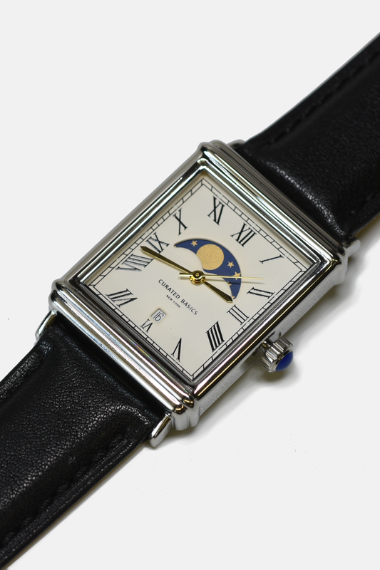 Moonphase Watch: Blue Lizard Strap