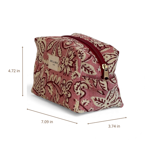 Squared Makeup Bag in Miami