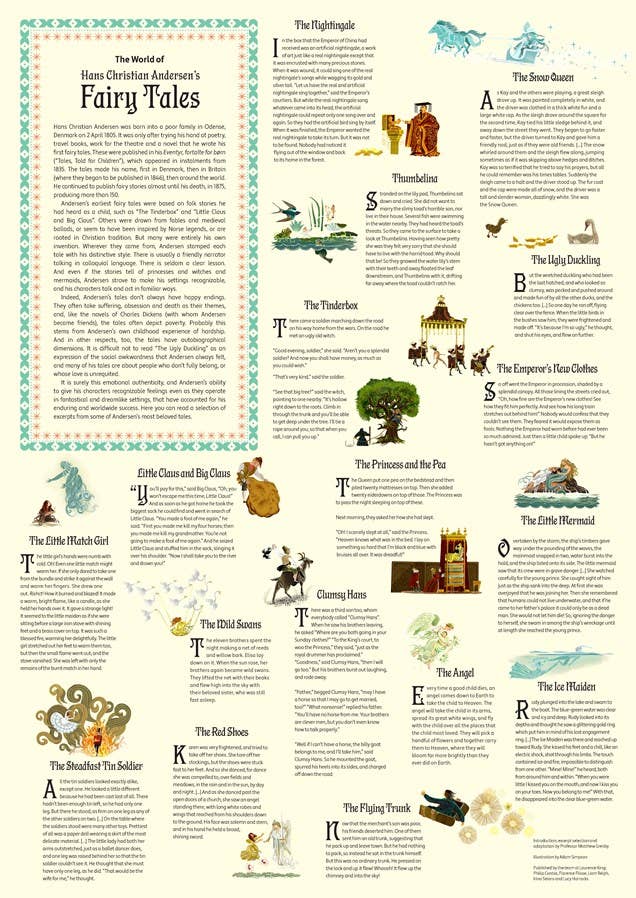 The World of Hans Christian Andersen: A 1000-piece Puzzle