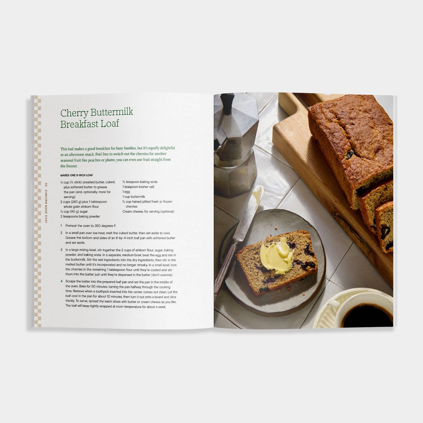 Einkorn Made Easy: 50 Low-Gluten Ancient Grain Recipes