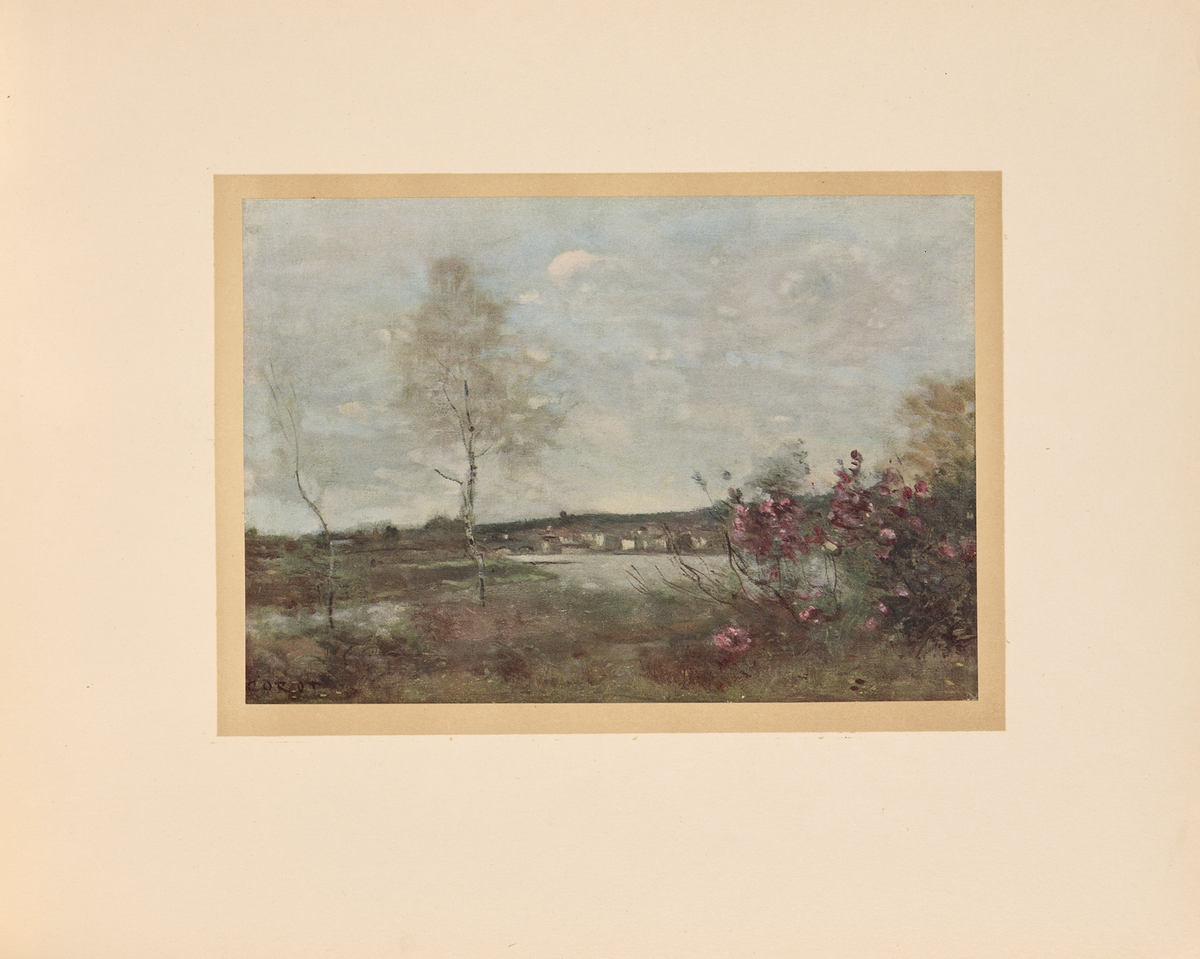 French Landscape I Antique Art Print