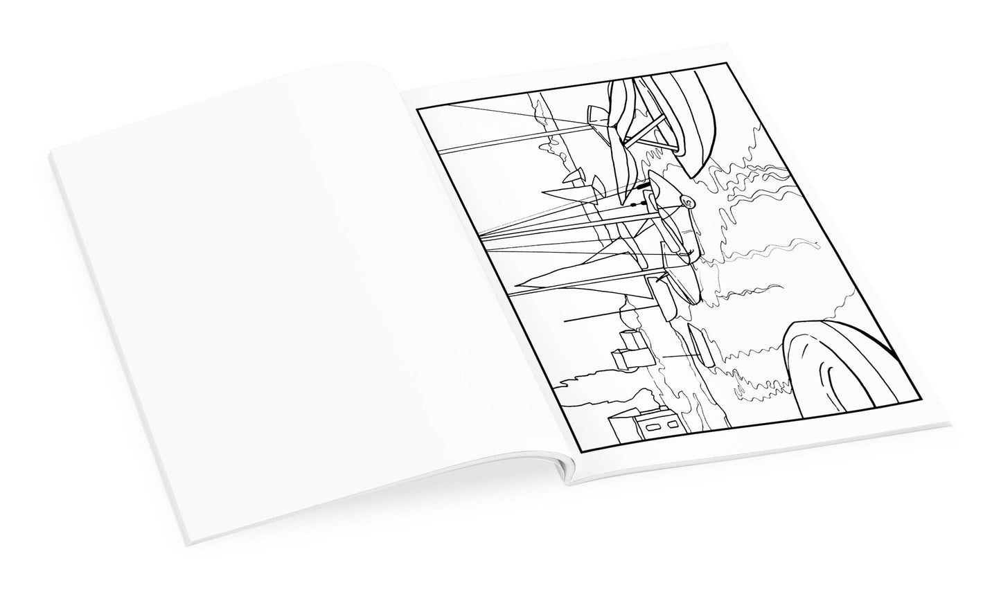Impressionists on the Water Coloring Book