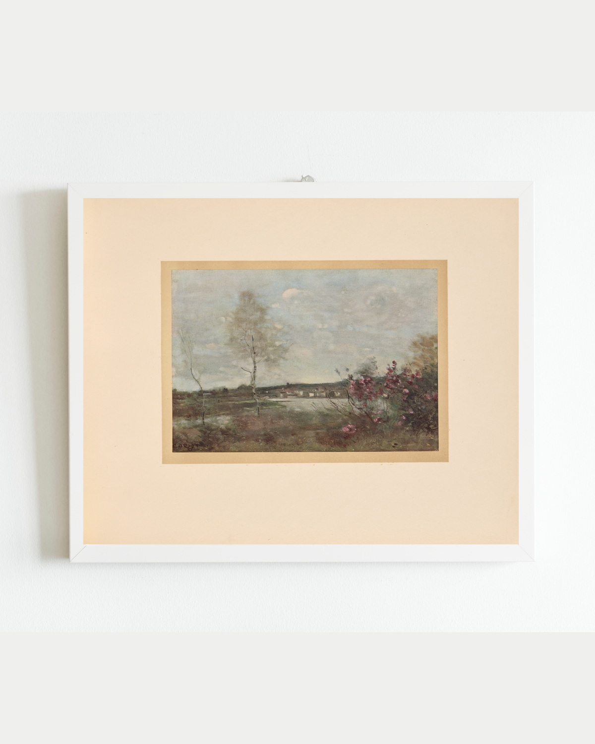 French Landscape I Antique Art Print