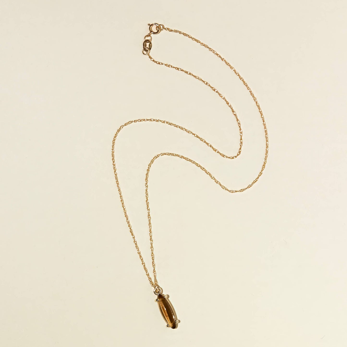 Devon Necklace: Gold Plated / 18"