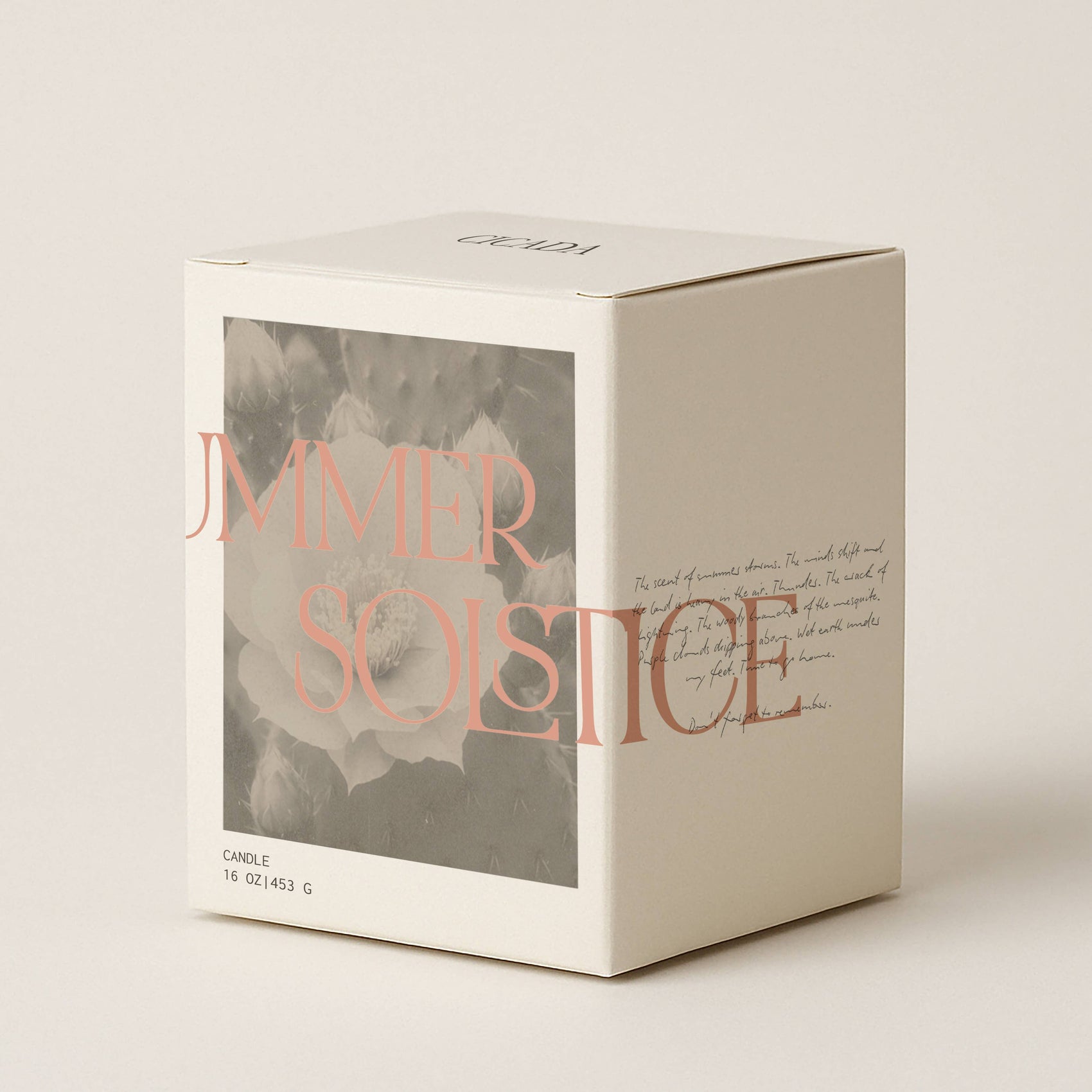Summer Solstice Large Candle - Summer