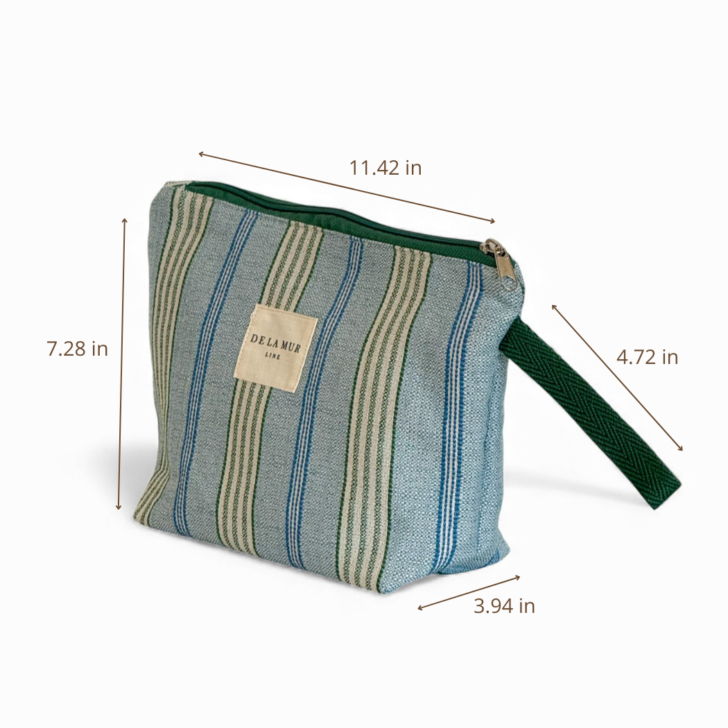 Large Makeup Bag in Cata