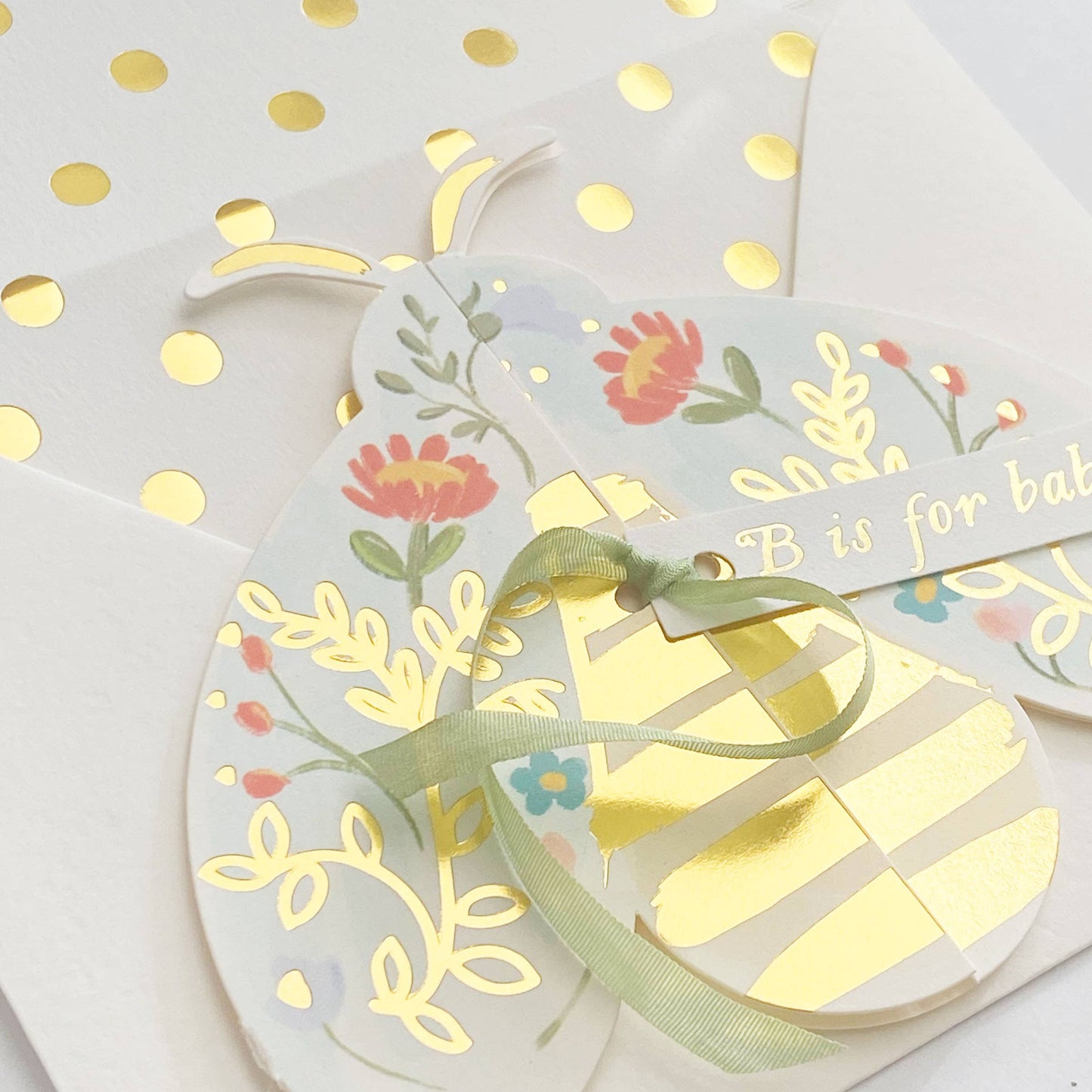 B is for Baby Die Cut Card