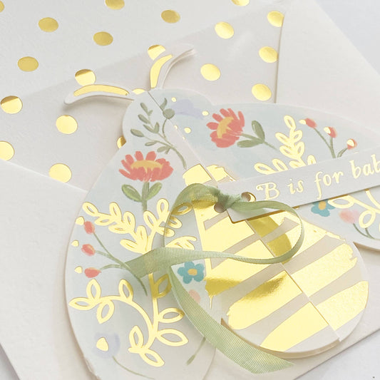 B is for Baby Die Cut Card
