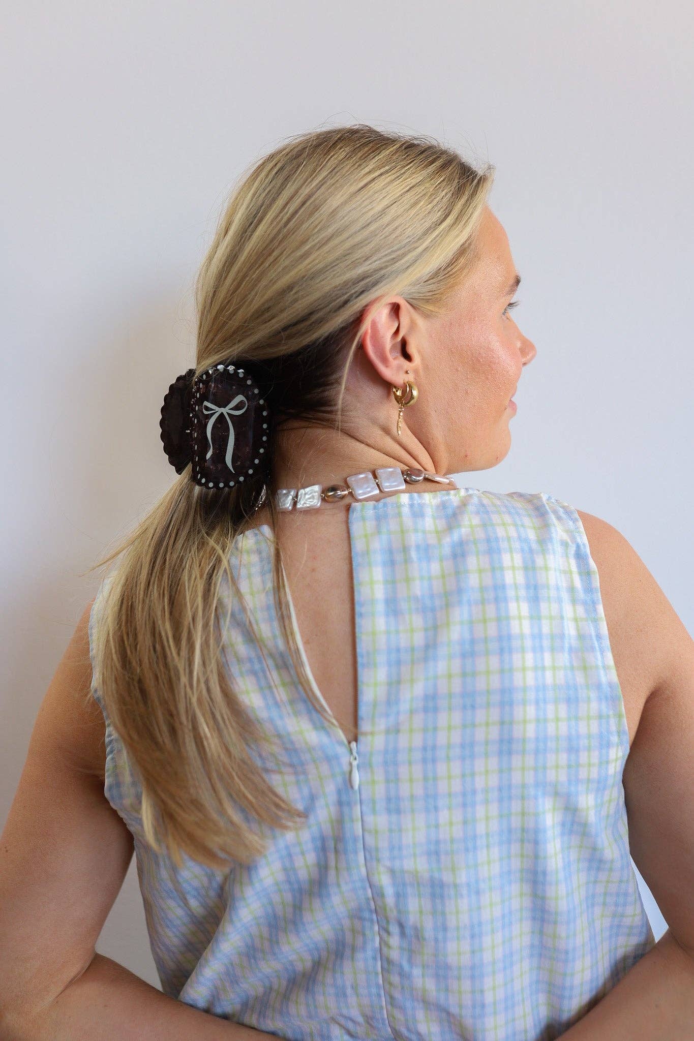 Bow & Bouquet Hair Clips