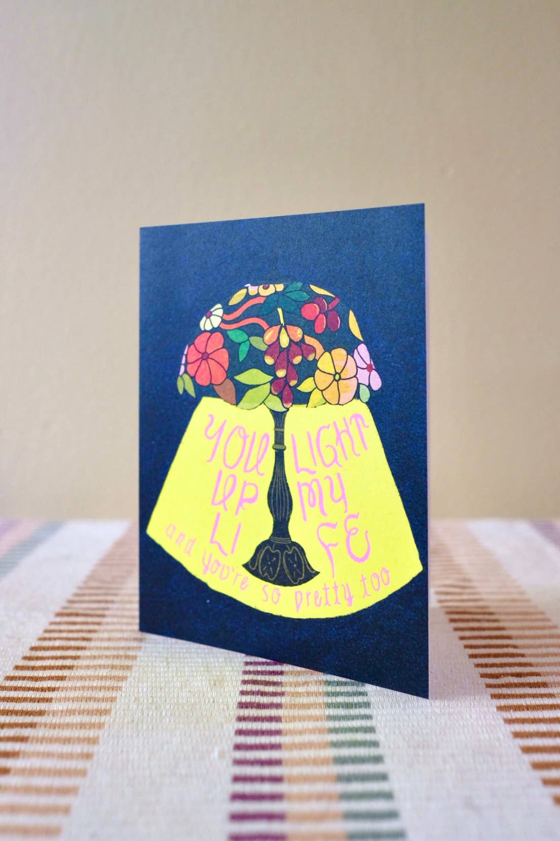 You Light Up My Life Card