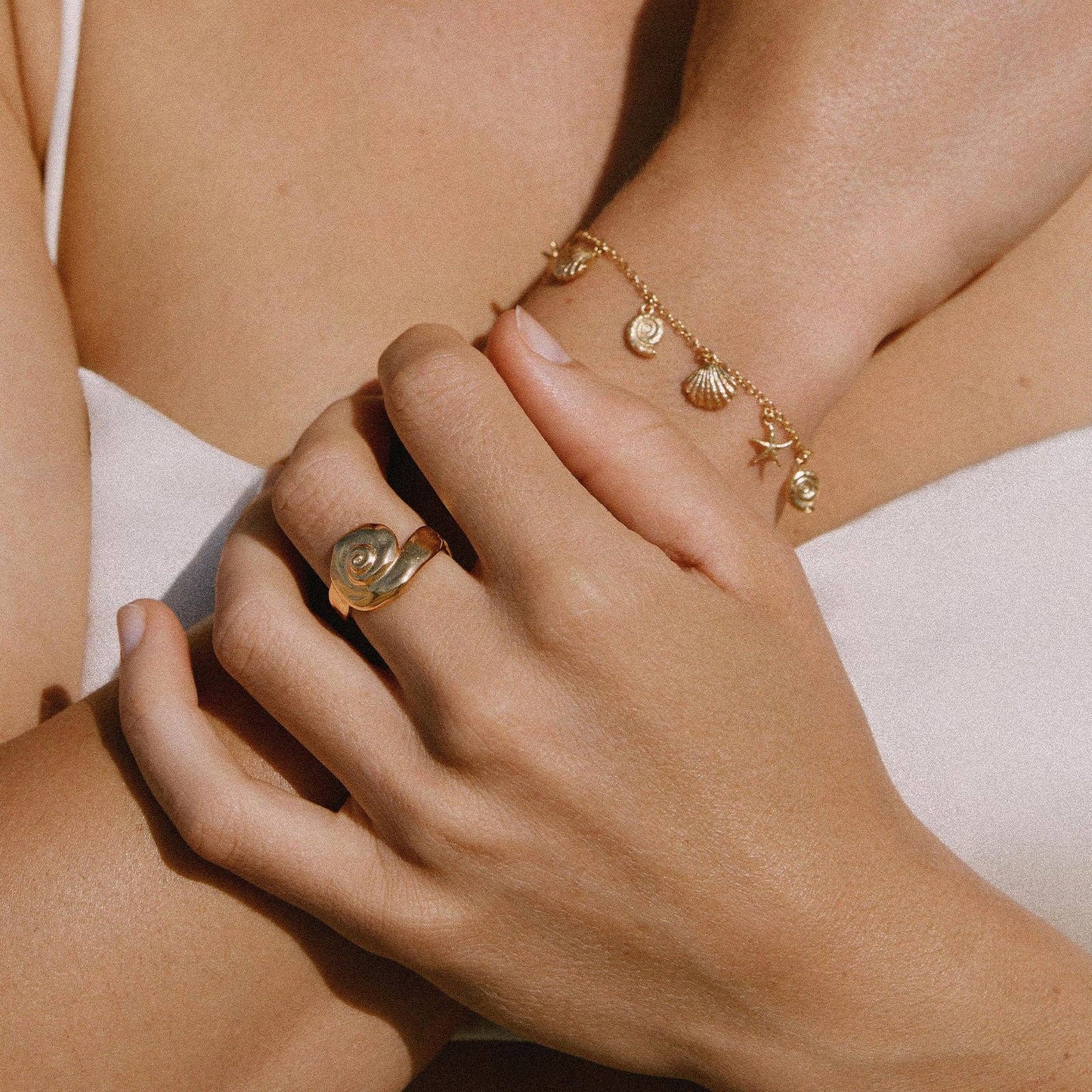 Ammoni Ring | Jewelry Gold Gift Waterproof