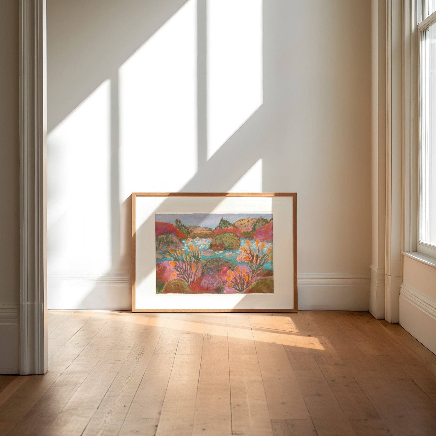GUEST ARTIST COLLAB | Western Home Midcentury Modern Print