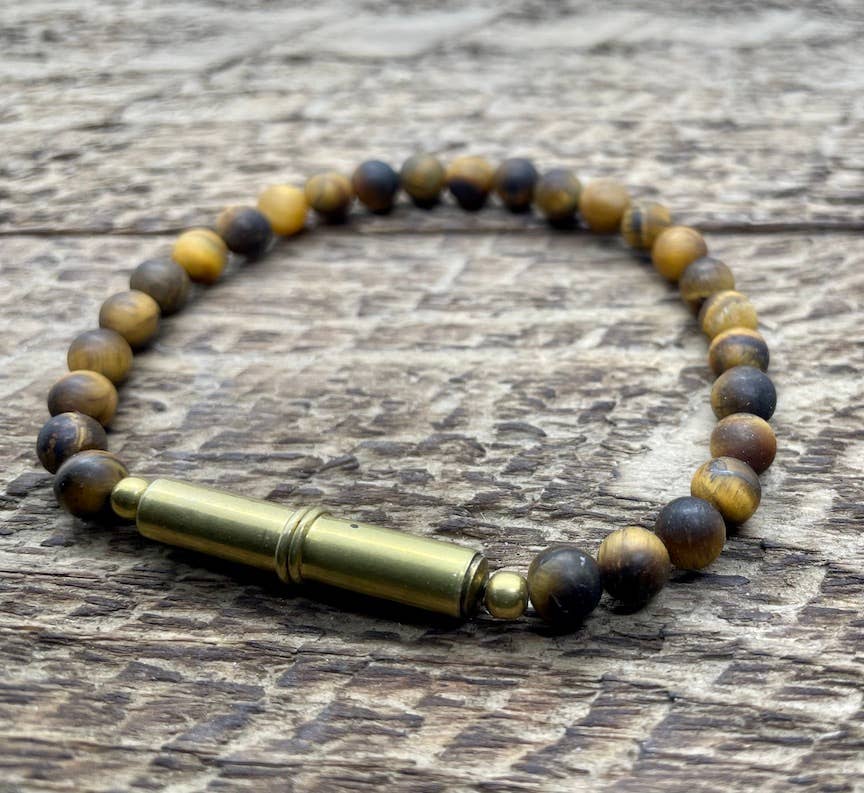 Flint Beaded Single Bracelet