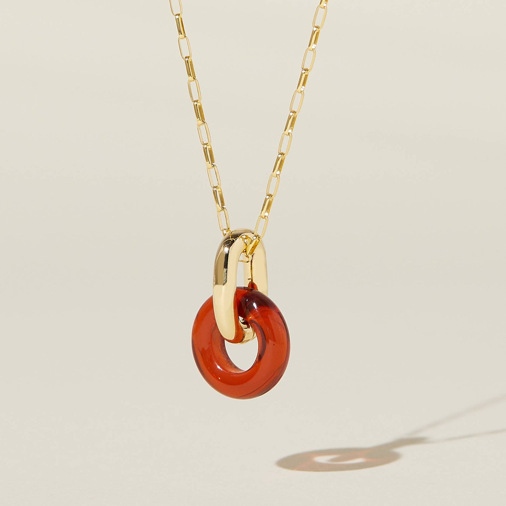 Anna Necklace - Brick
