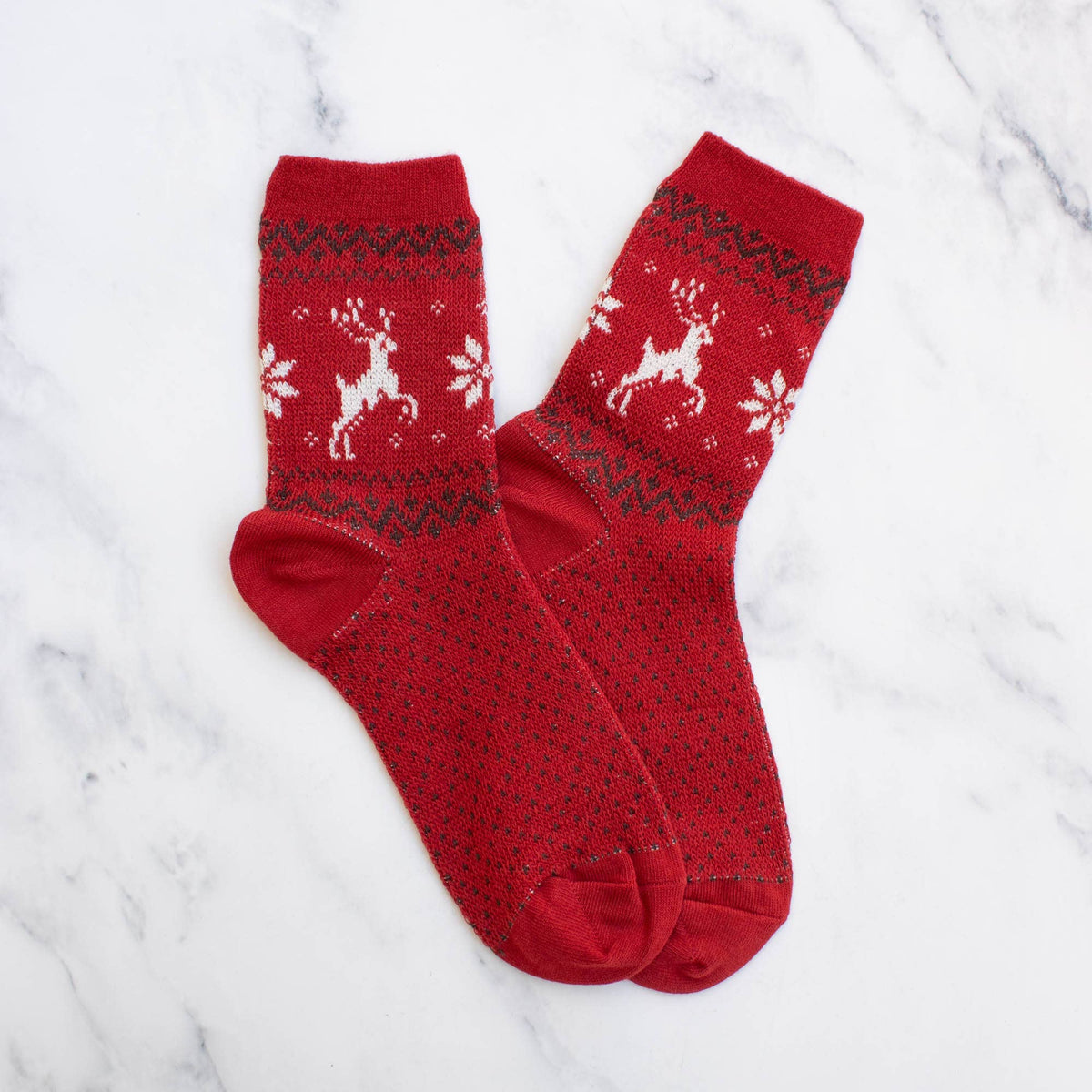 Women's Christmas Deer Socks