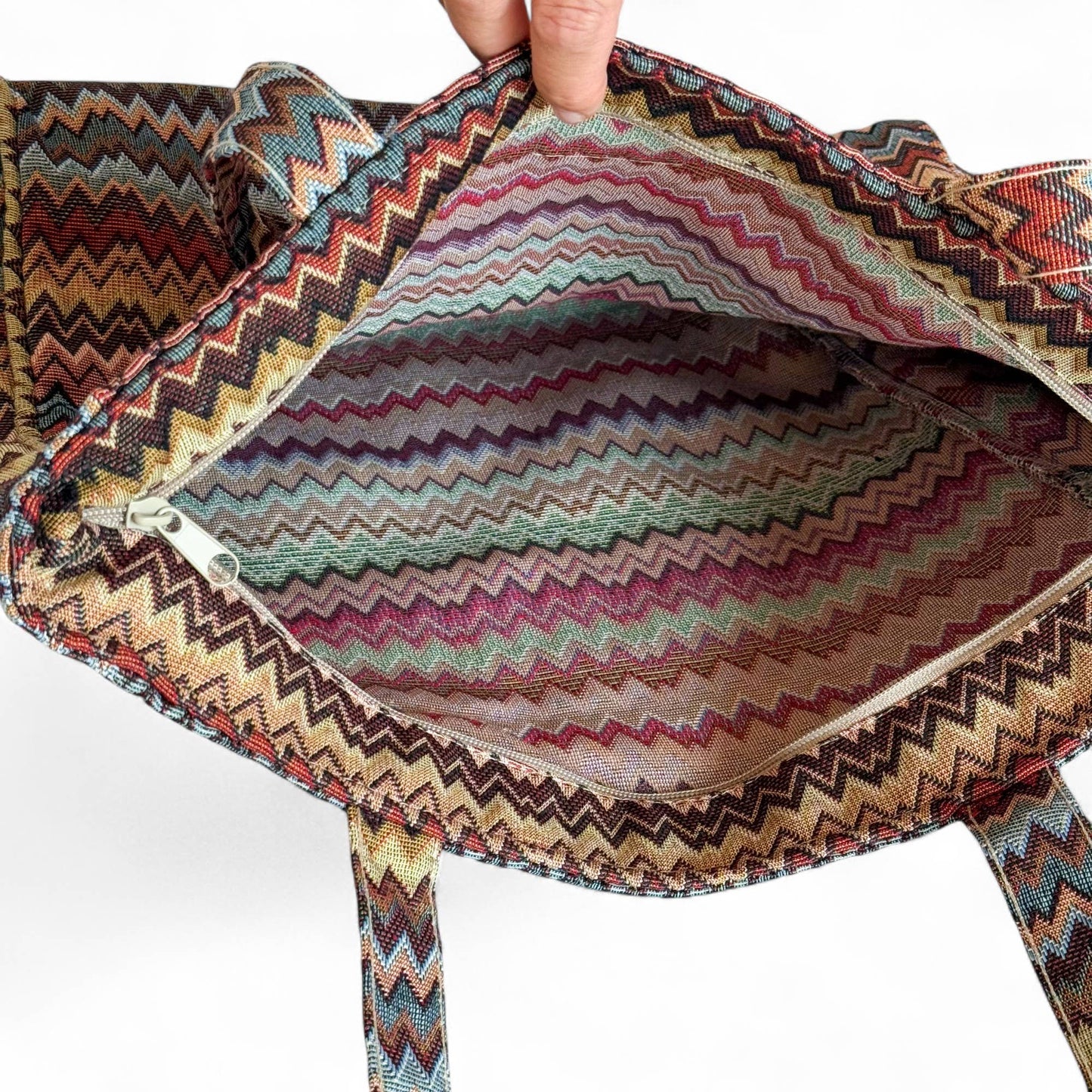 Zippered Tote Bag Monte