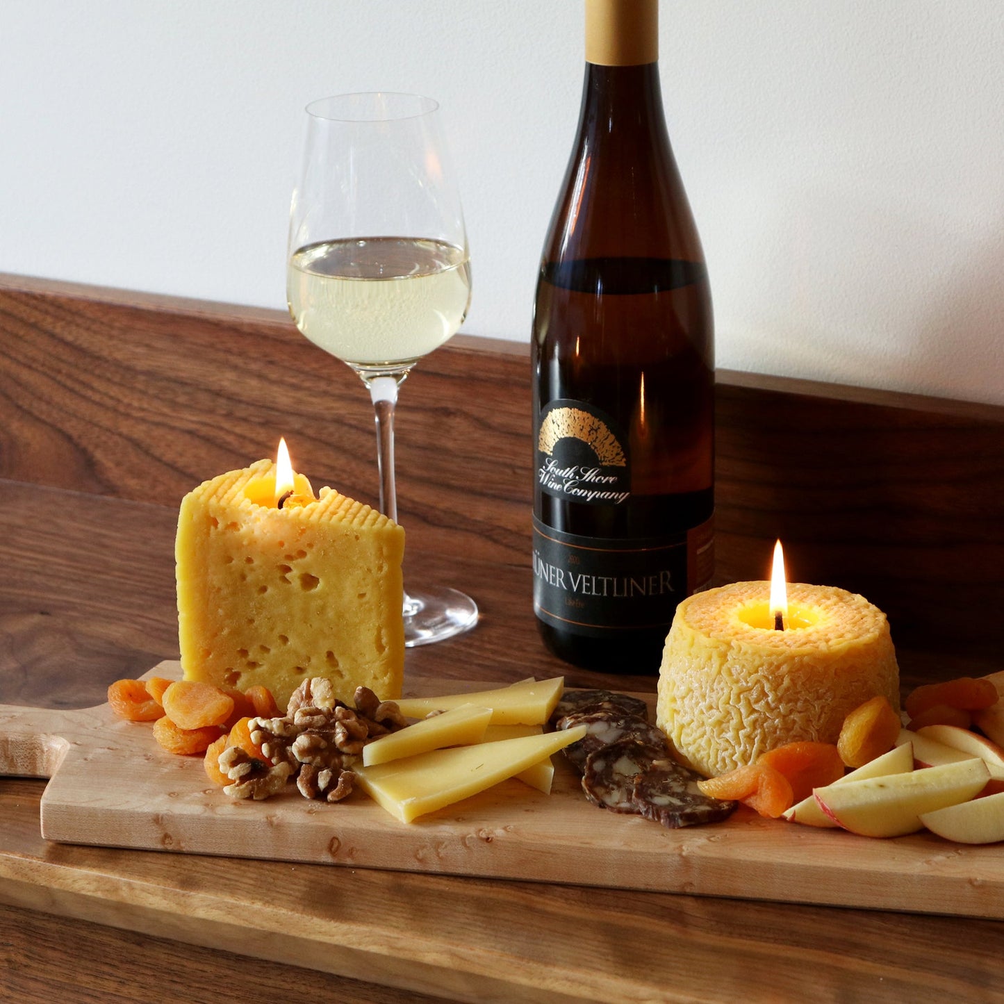 Blue Cheese Beeswax Candle