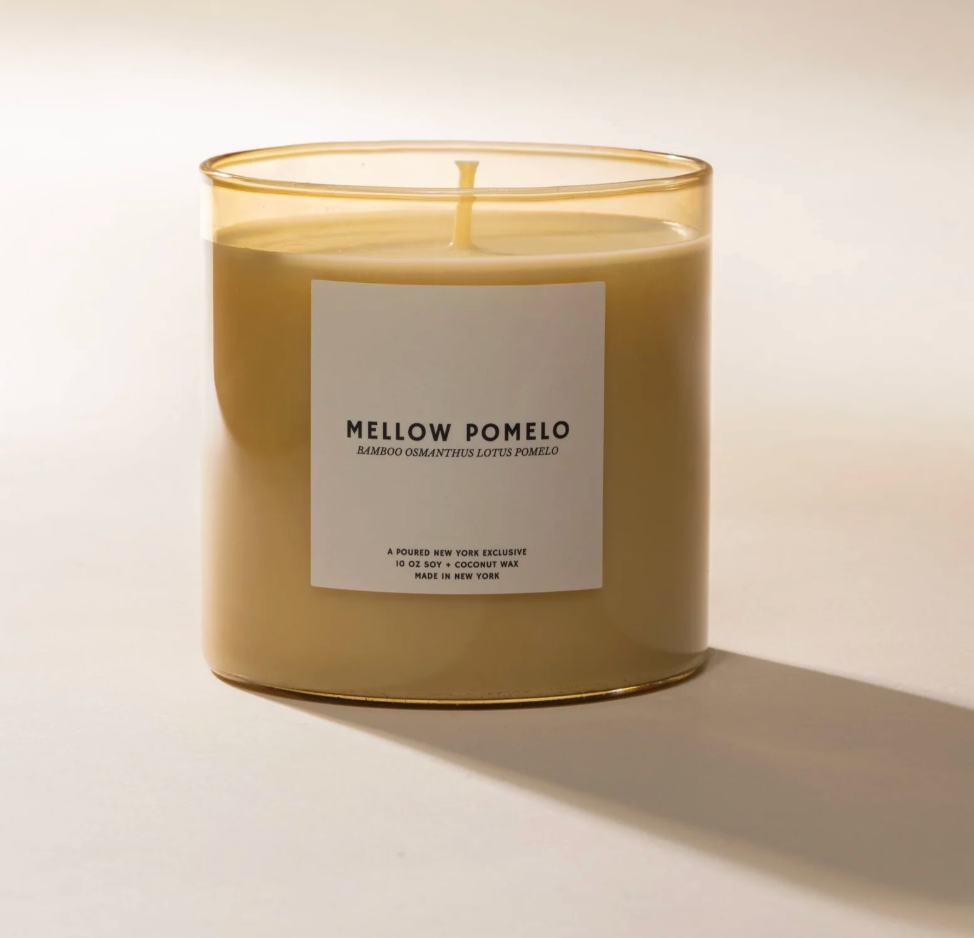 Mellow Pomelo Candle by Poured NY