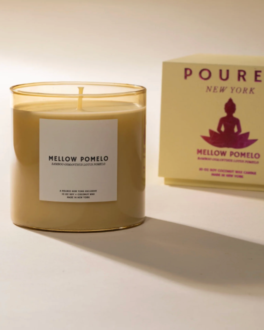 Mellow Pomelo Candle by Poured NY
