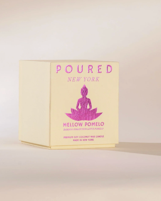 Mellow Pomelo Candle by Poured NY