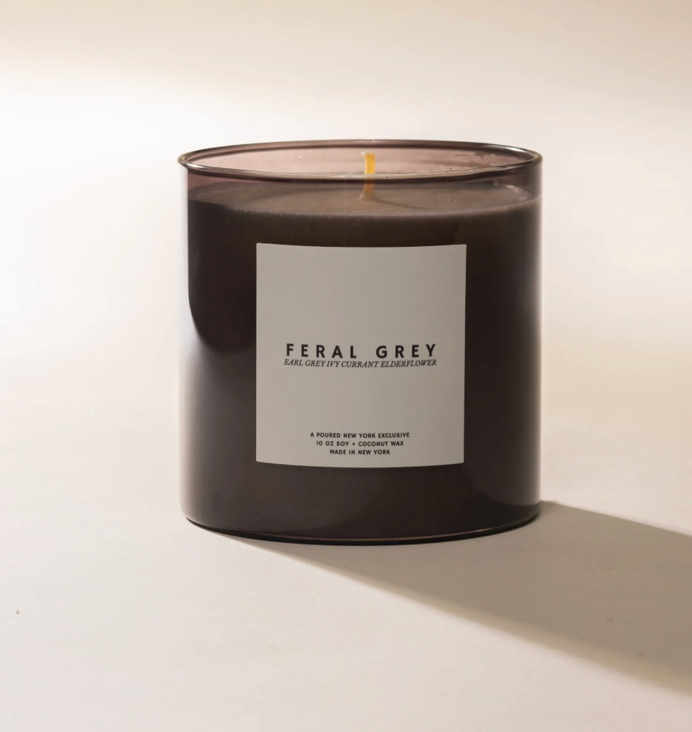 Feral Grey Candle by Poured NY