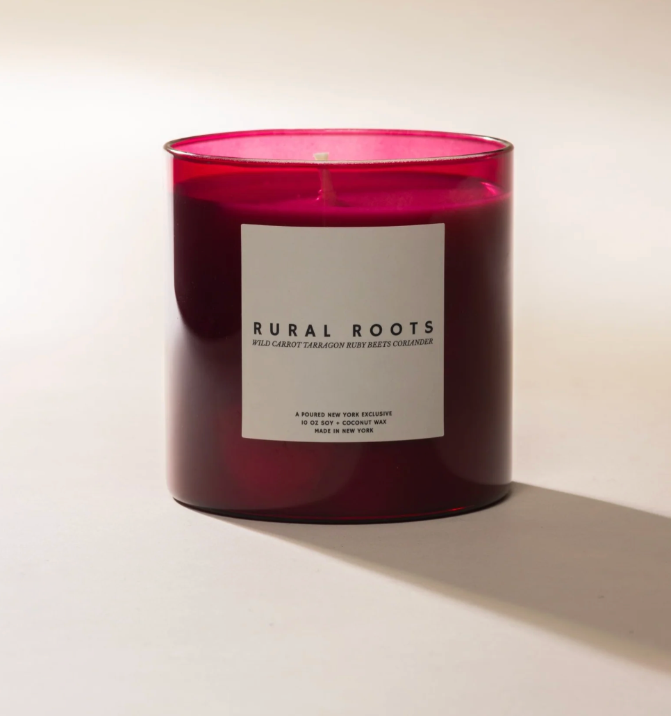 Rural Roots Candle by Poured NY