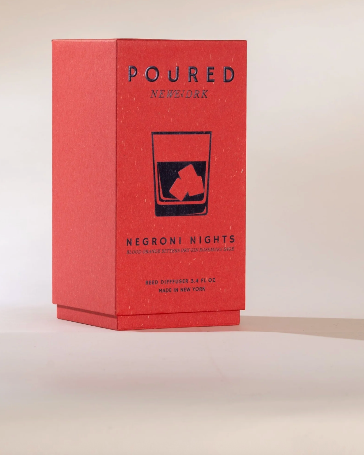 Negroni Nights Reed Diffuser by Poured NY