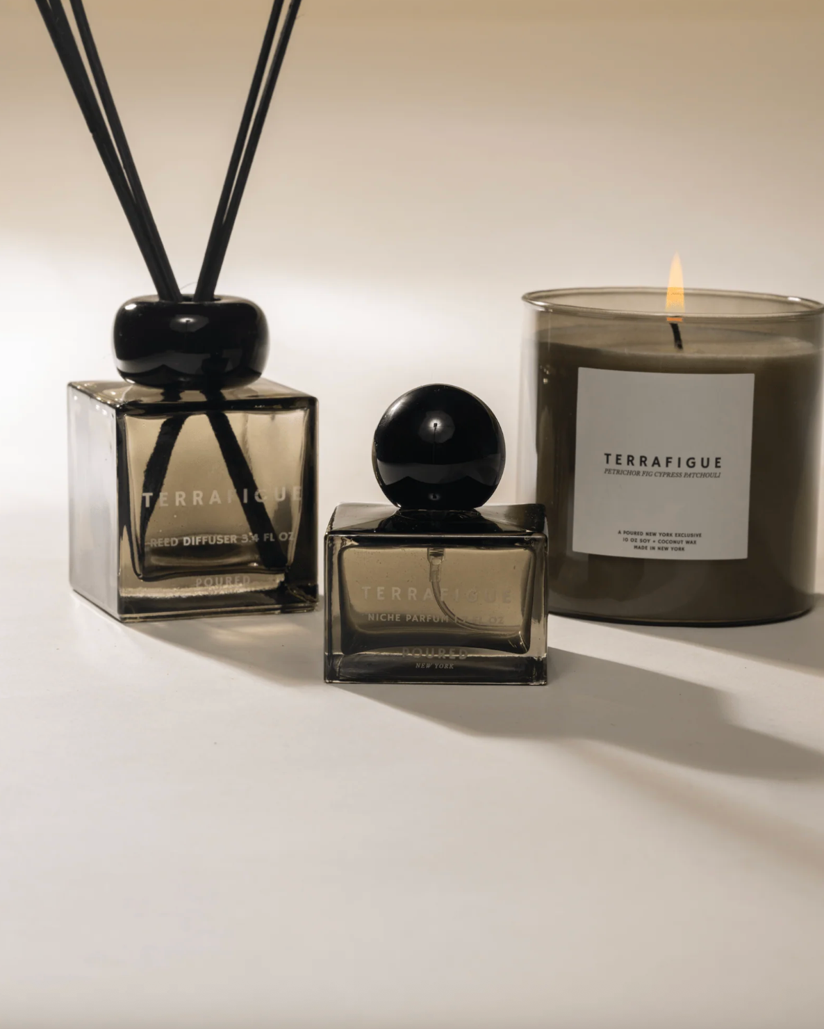 Terrafigue Reed Diffuser by Poured NY