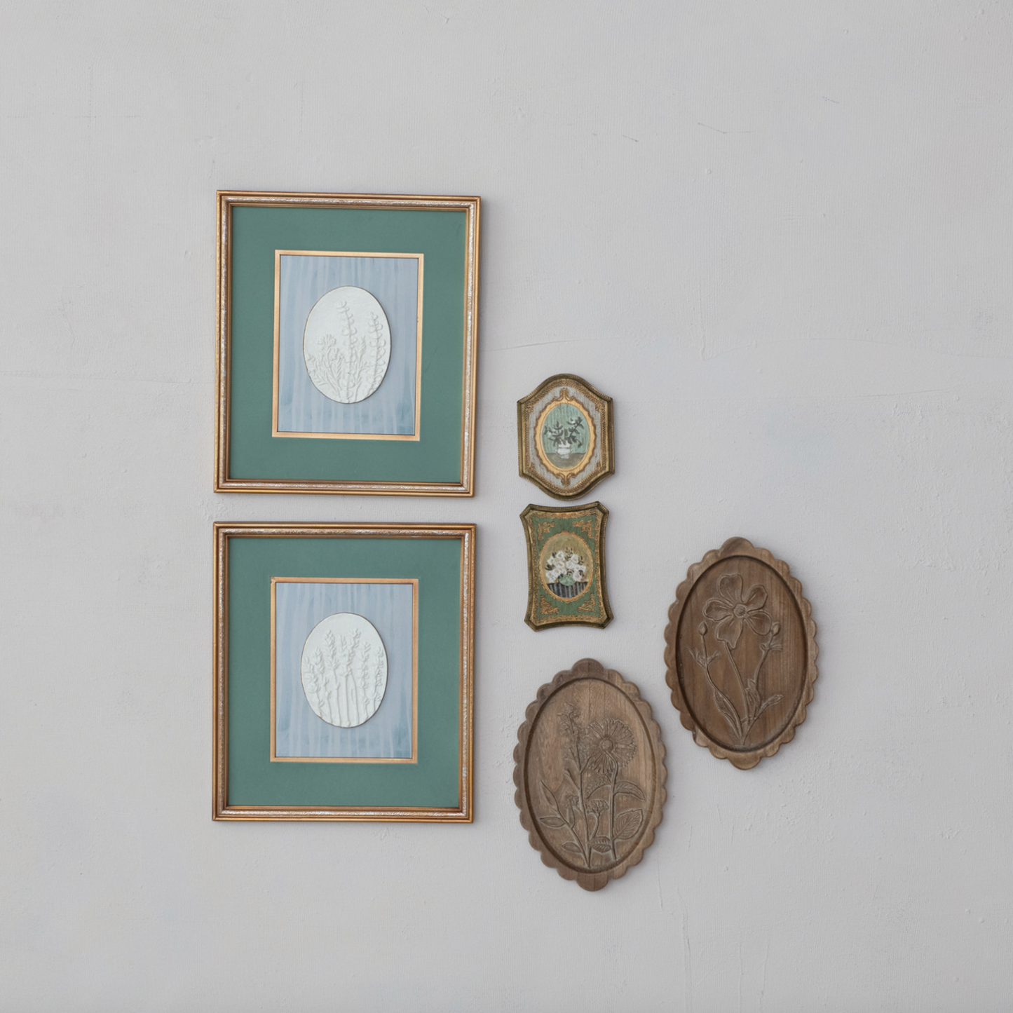 Botanical Wood Wall Décor