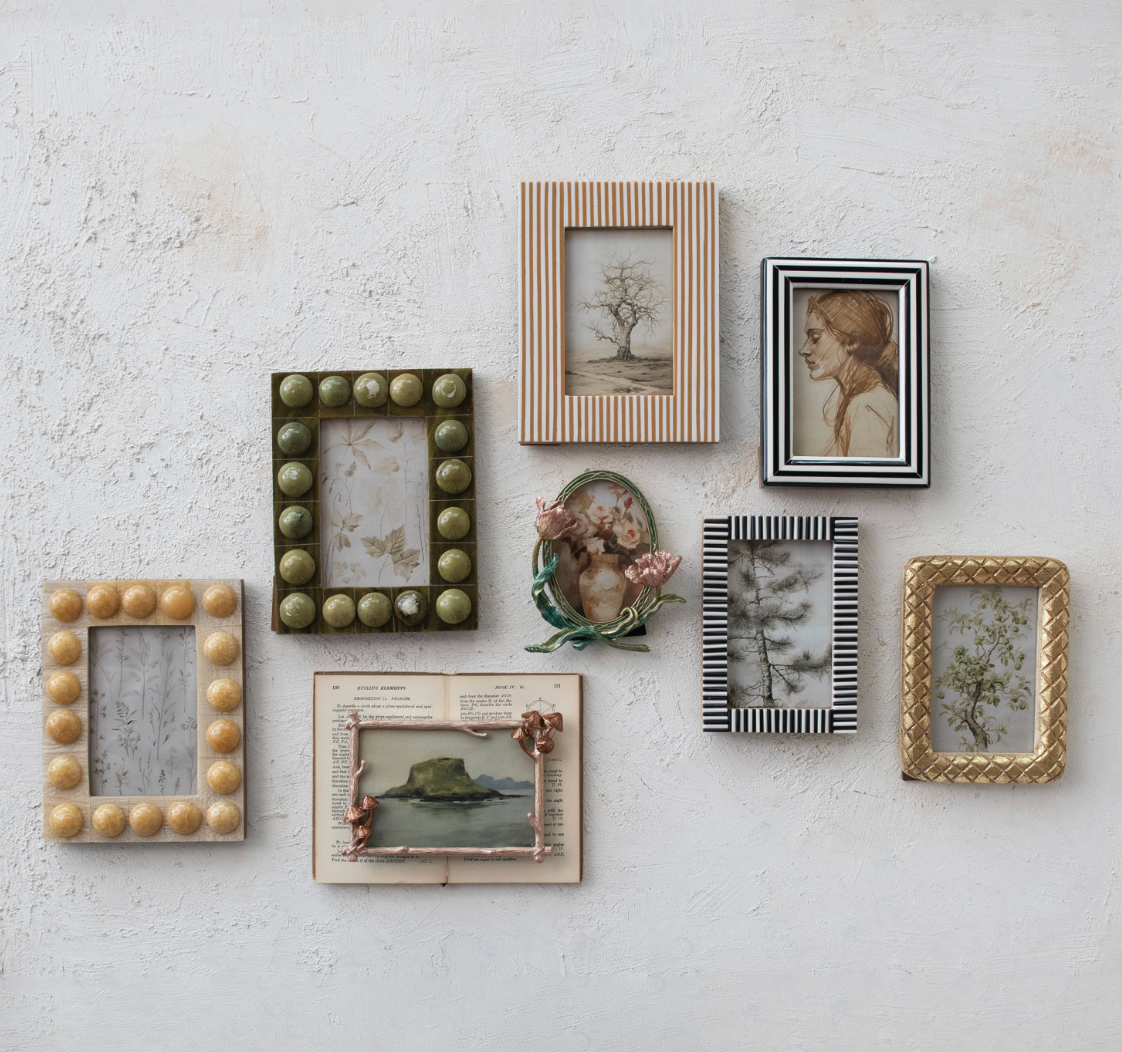Gold Foil Photo Frame