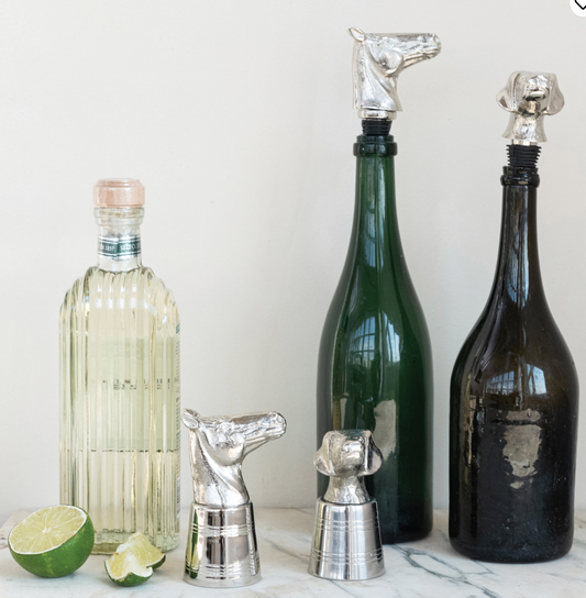 Dog Head Bottle Stopper