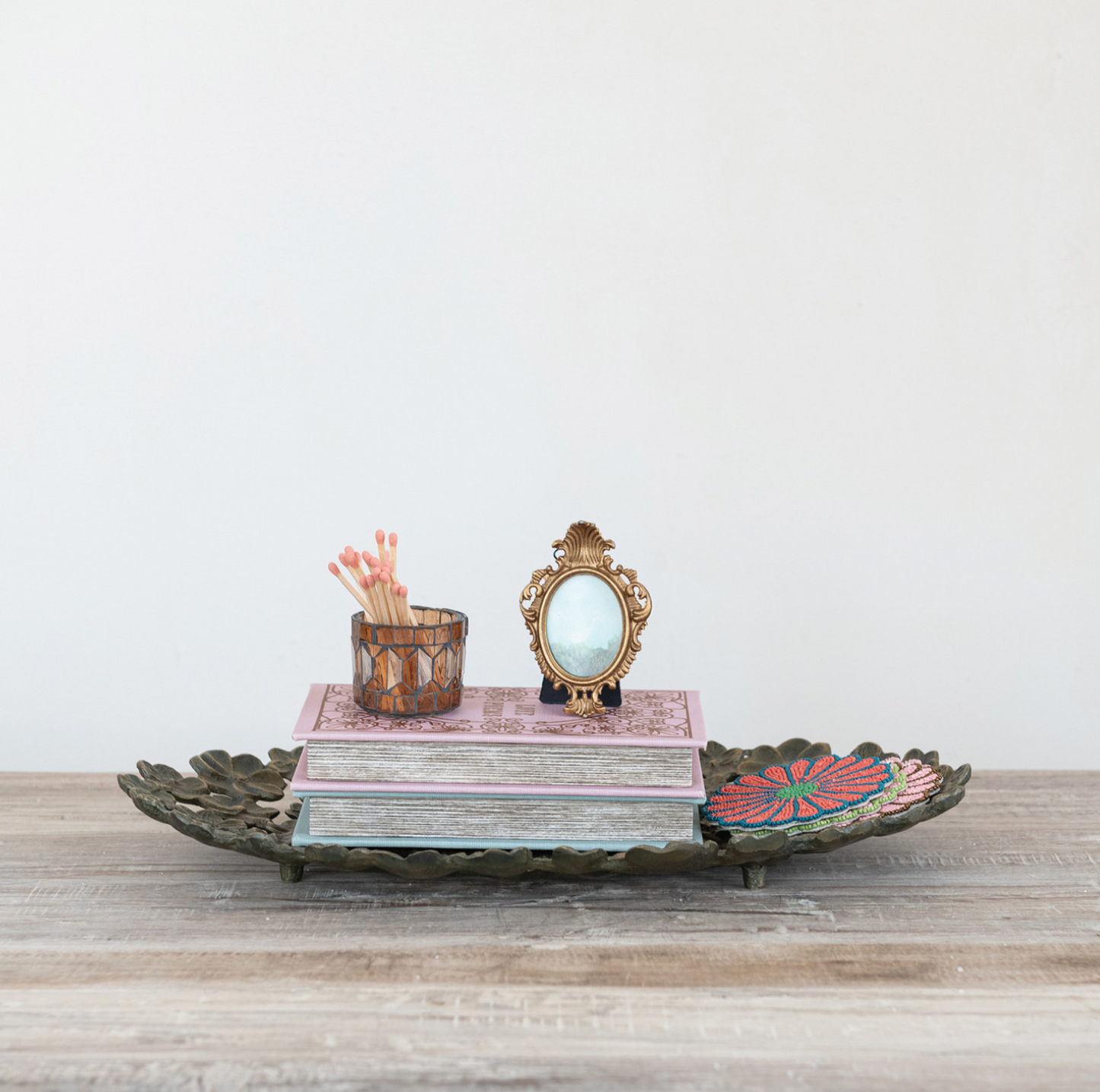 Cast Aluminium Flower Tray