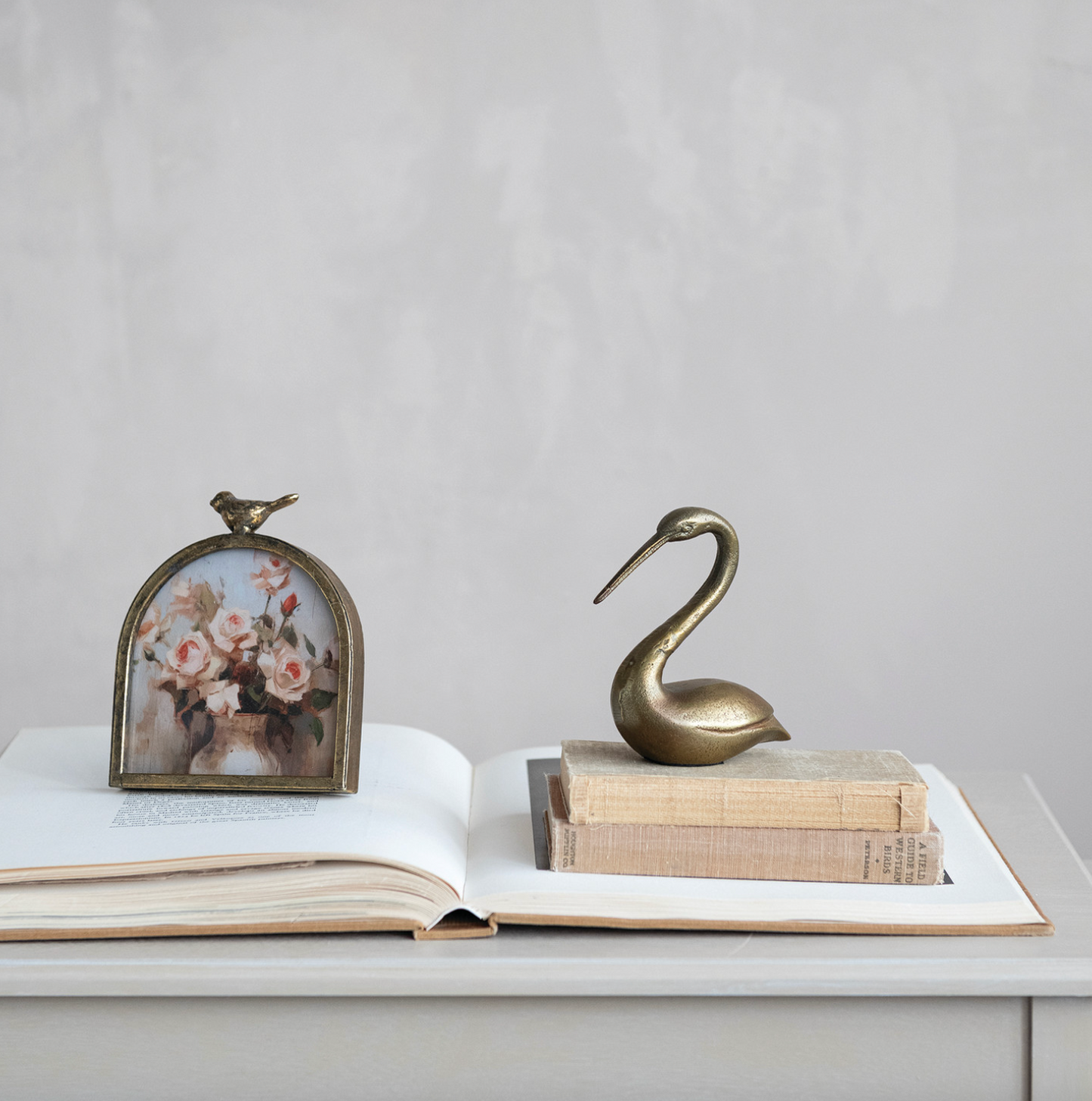 Brass Bird Figurine