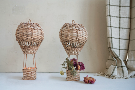 Rattan Hot Air Balloon