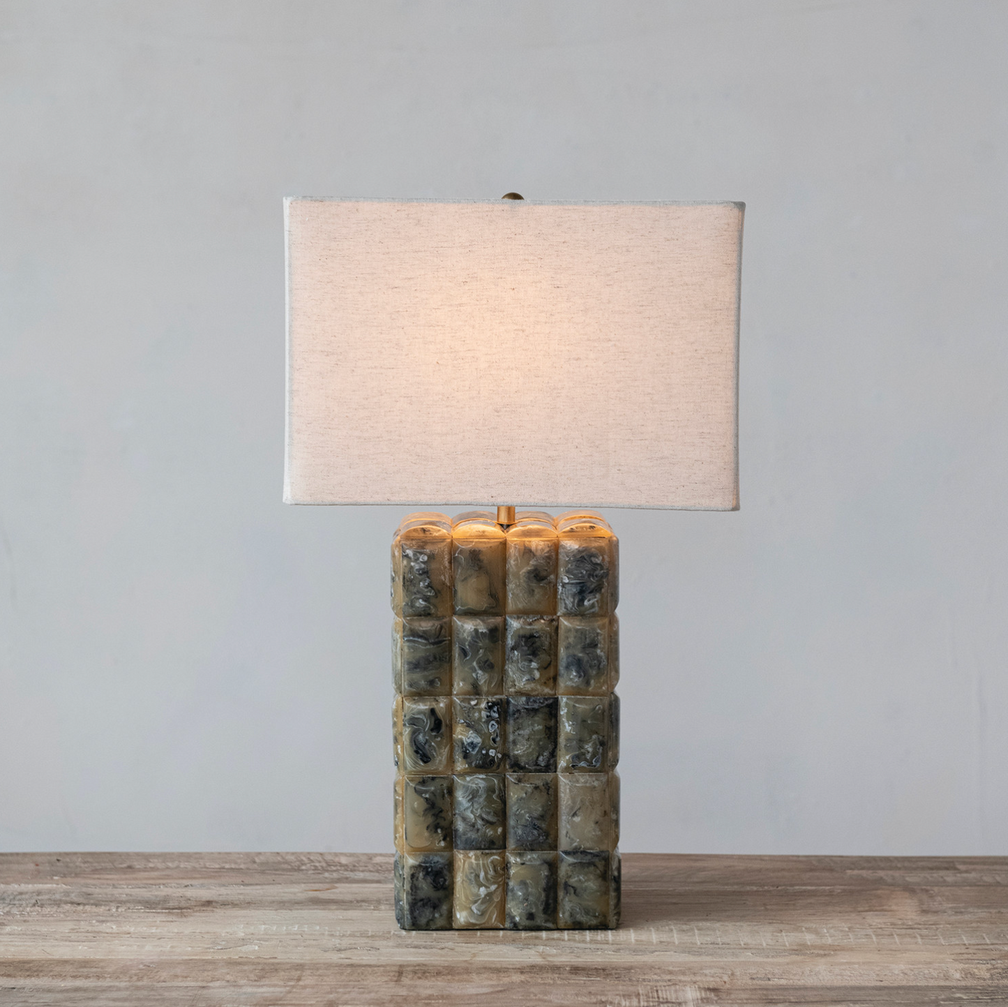 Resin Tile Lamp