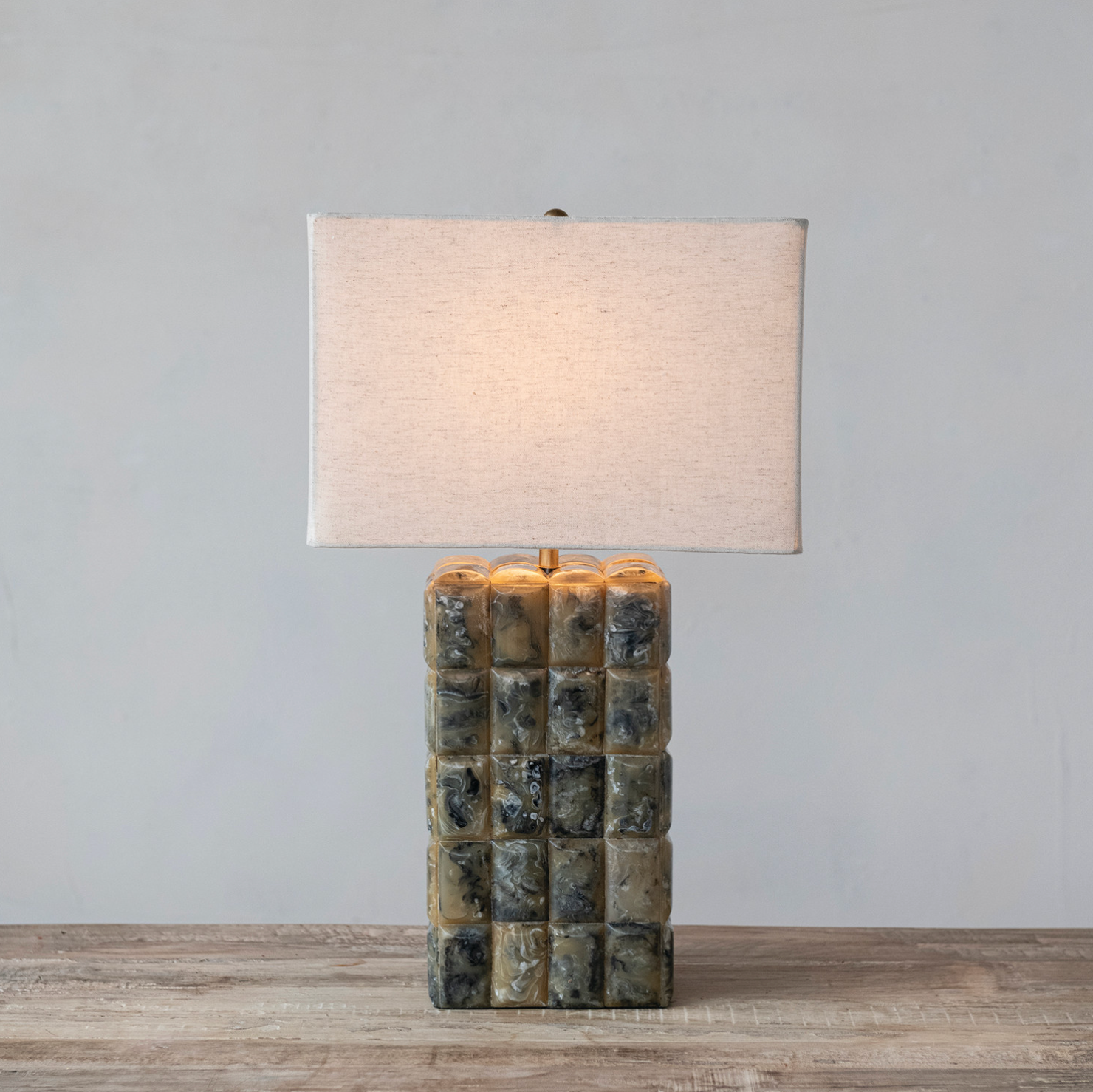 Resin Tile Lamp