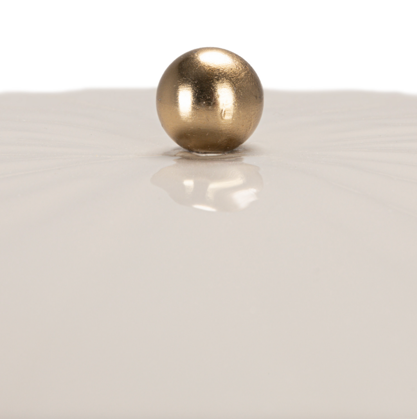 Enameled Table Lamp - Olive