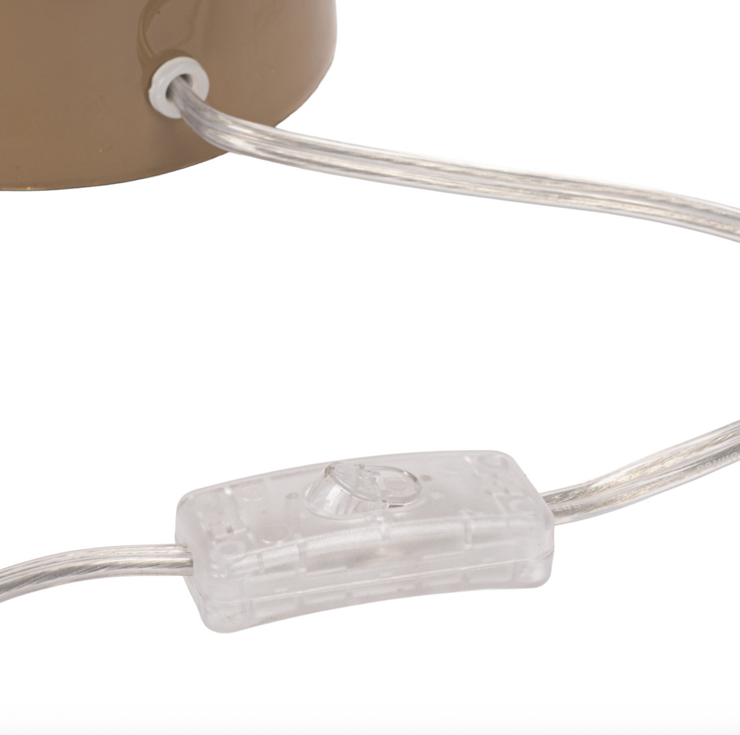 Enameled Table Lamp - Olive