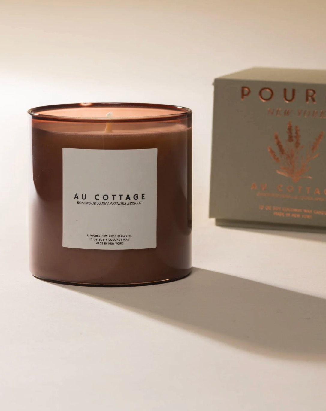 Au Cottage Candle by Poured NY