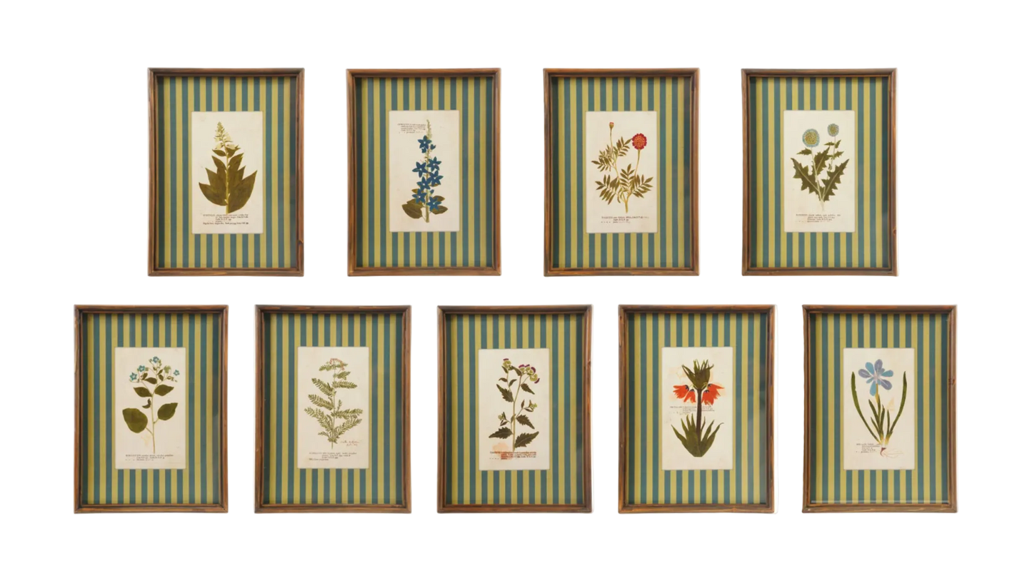 Botanical Journal Floral Art - 9 styles