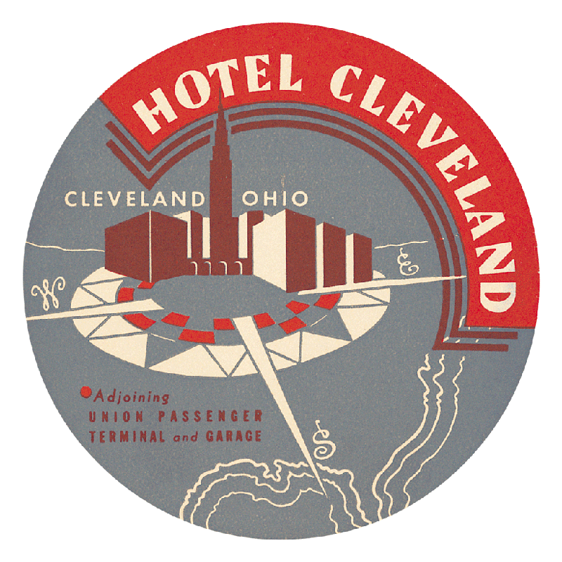 Great American Cities - Travel Label Sticker Box