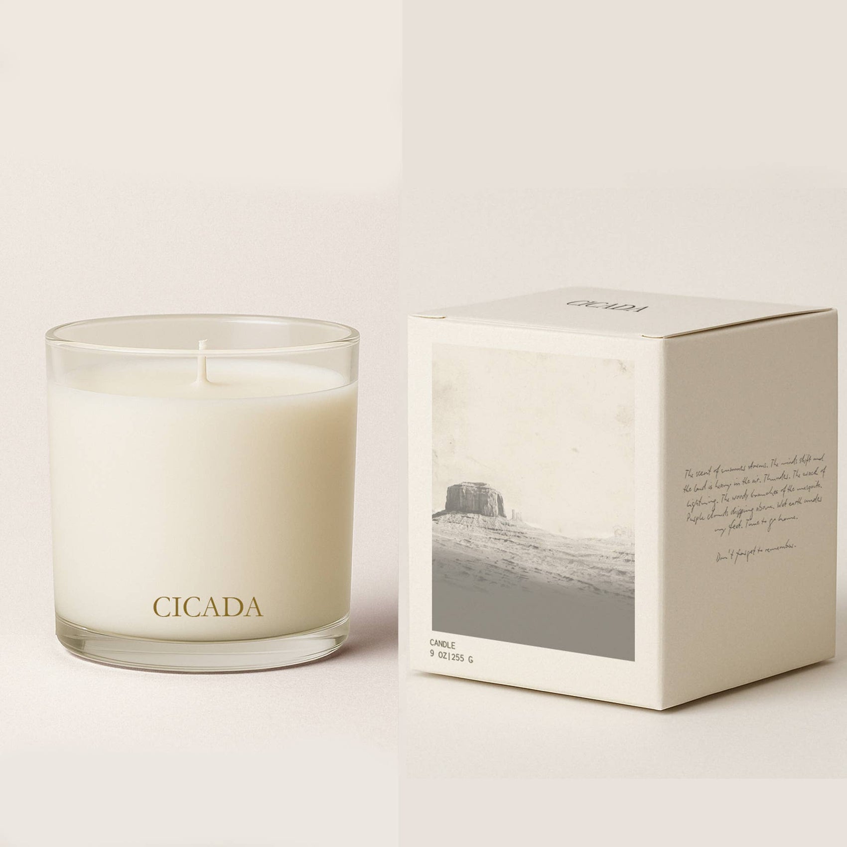 No. 10 Medium Candle - plateau