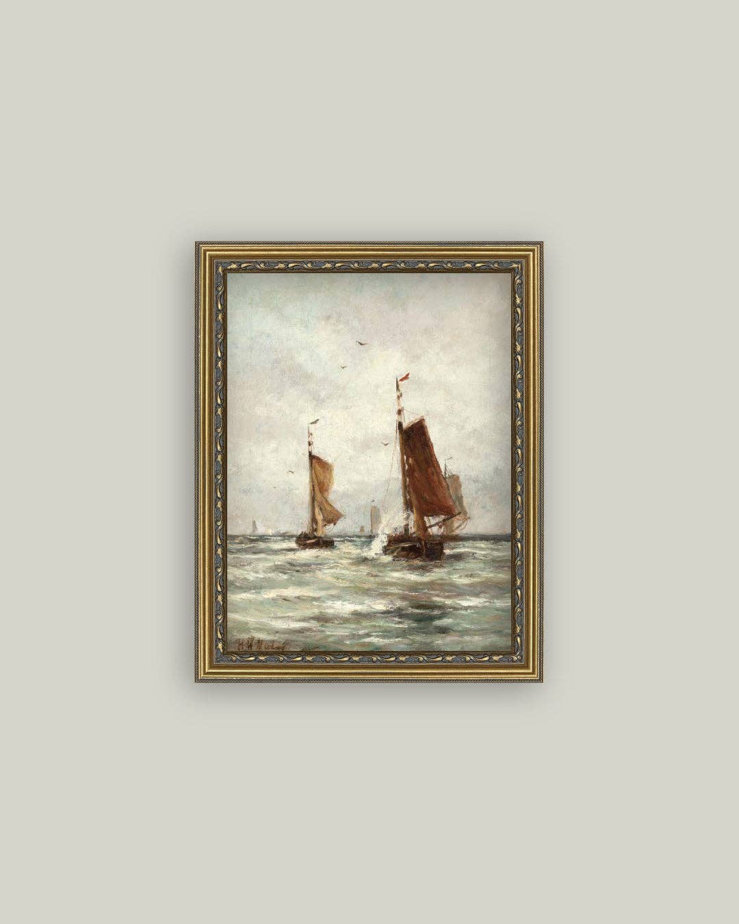 Fishing on the Choppy Sea