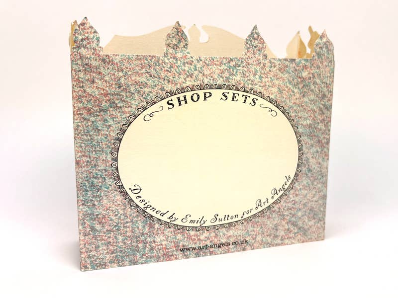 Antiques Shop 3D Card - Emily Sutton