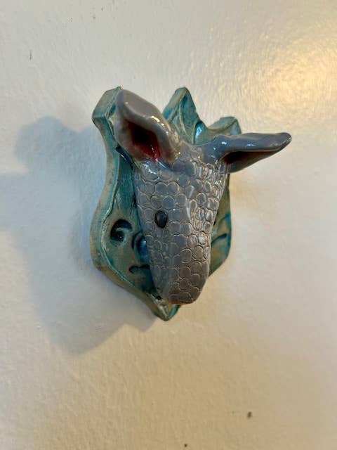 Armadillo on a Plaque
